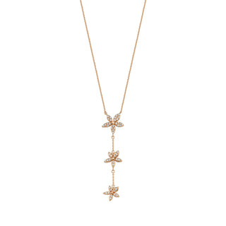 APPLE SEED GOLD DIAMOND NECKLACE Bee Goddess