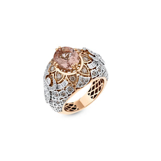 ARTEMIS 18K GOLD BROWN DIAMOND RING