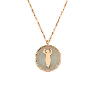 ARTEMIS GOLD NECKLACE Bee Goddess