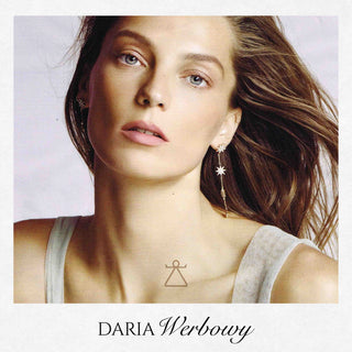 VENUS STAR GOLD DIAMOND EARRINGS