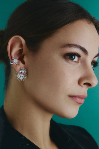 JARDIN STAR GOLD DIAMOND EARRING