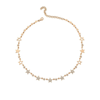 SIRIUS STAR GOLD DIAMOND CHOKER