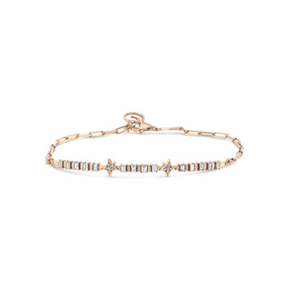 SIRIUS STAR GOLD DIAMOND BRACELET