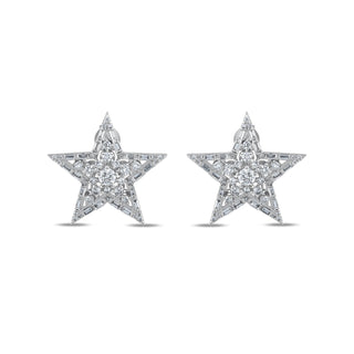 SIRIUS STAR 18K GOLD DIAMOND EARRING