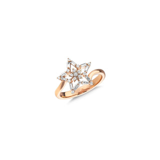 SIRIUS STAR 18K GOLD DIAMOND RING