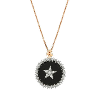 SIRIUS STAR GOLD DIAMOND NECKLACE