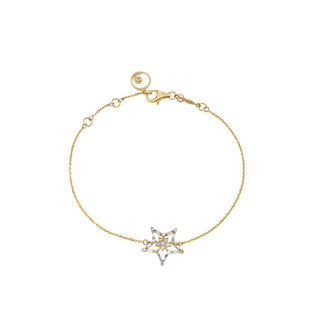 SIRIUS STAR GOLD DIAMOND BRACELET