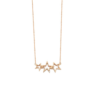 SIRIUS STAR GOLD DIAMOND NECKLACE