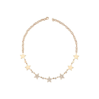 SIRIUS STAR GOLD DIAMOND CHOKER