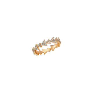 FIRE GOLD DIAMOND RING