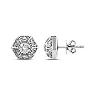 CYBELE OPULENCE HONEYCELL STUD EARRING