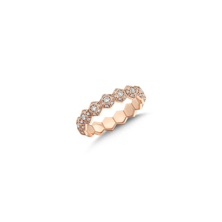 CYBELE MAGNIFICENCE HONEYCOMB RING