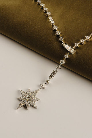 NORTH STAR 18K GOLD DIAMOND NECKLACE