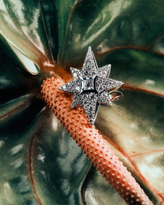 NORTH STAR 18K GOLD DIAMOND RING