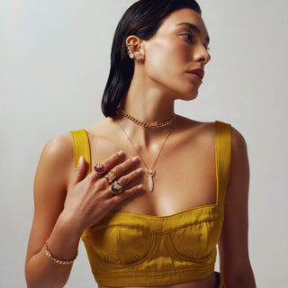 ARTEMIS 18K GOLD DIAMOND LARGE NECKLACE