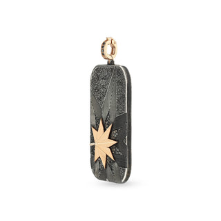 VENUS STAR GOLD BLACK DIAMOND PENDANT