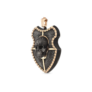 KALI BLACK DIAMOND GOLD & SILVER PENDANT