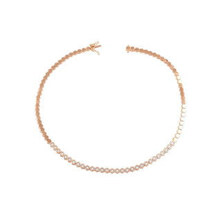 HONEYCOMB GOLD DIAMOND CHOKER