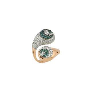 CINTEMANI BLUE DIAMOND RING