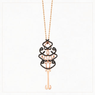 EL VEDUD GOLD DIAMOND NECKLACE