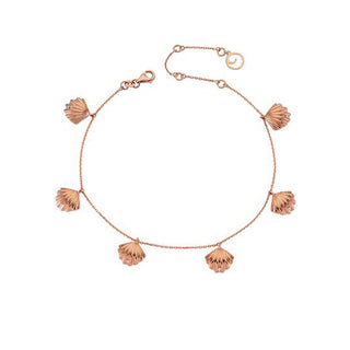 OYSTER GOLD DIAMOND ANKLET