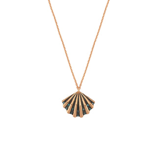 OYSTER GOLD NECKLACE