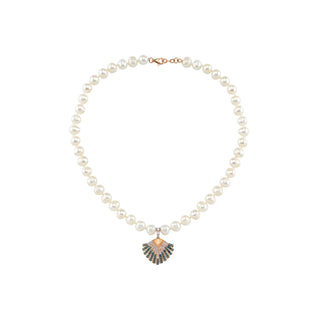 OYSTER GOLD PEARL NECKLACE