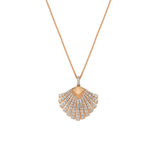 OYSTER DIAMOND NECKLACE