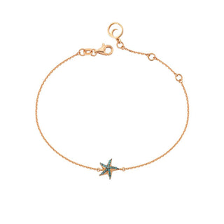 STARFISH GOLD DIAMOND BRACELET