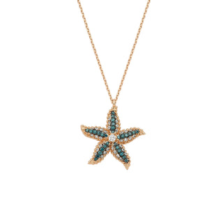 STARFISH DIAMOND NECKLACE