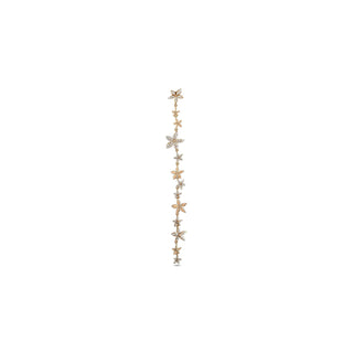 APPLE SEED 18K DIAMOND SINGLE EARRING