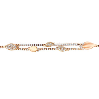 GLORIA 18K GOLD DIAMOND BRACELET