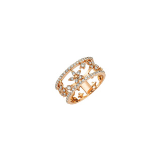 APPLE SEED 18K DIAMOND RING