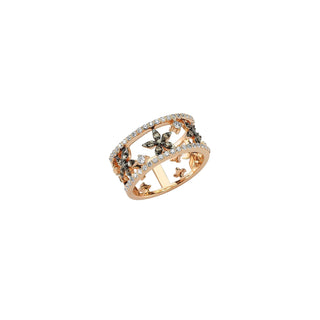 APPLE SEED 18K DIAMOND RING