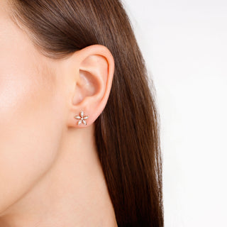 APPLE SEED TARA 18K GOLD DIAMOND EARRINGS