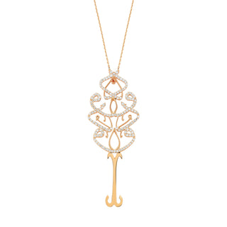 EL VEDUD GOLD DIAMOND NECKLACE