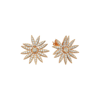 HERA GOLD DIAMOND EARRING