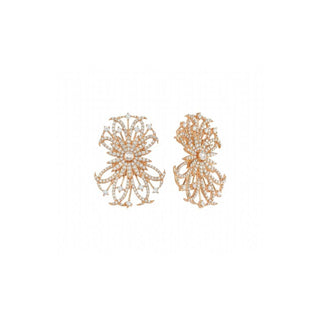 EMPRESS GOLD DIAMOND EARRING