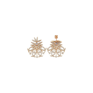 EMPRESS GOLD DIAMOND EARRING