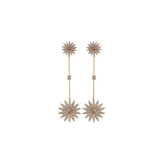 HERA GOLD DIAMOND EARRING