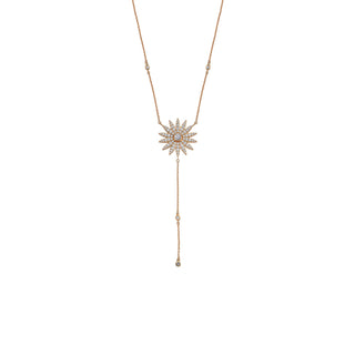 HERA MARQUISE  GOLD DIAMOND NECKLACE