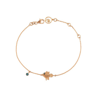 FISH DIAMOND BRACELET Bee Goddess