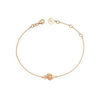 FISH GOLD DIAMOND BRACELET Bee Goddess