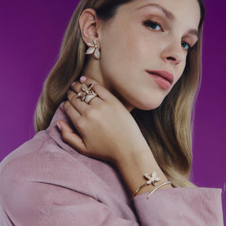 GLORIA GOLD DIAMOND LARGE RING