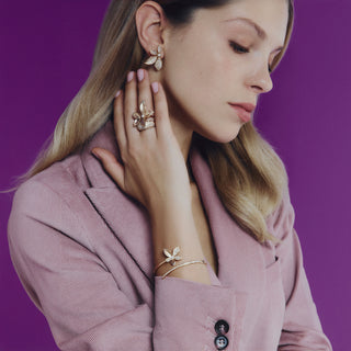 GLORIA 18K GOLD DIAMOND BRACELET