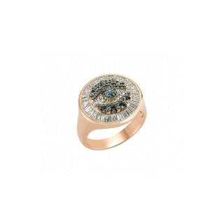 EYE LIGHT GOLD DIAMOND RING