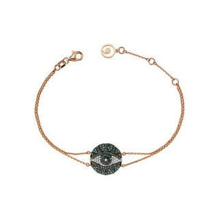 EYE LIGHT GOLD DIAMOND BRACELET