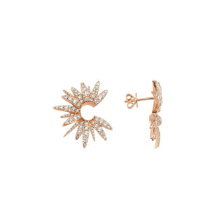 HERA GOLD DIAMOND EARRING