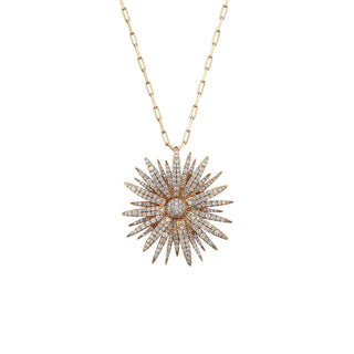 HERA GOLD DIAMOND NECKLACE