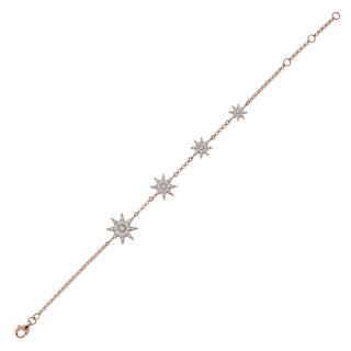 VENUS STAR 18K GOLD DIAMOND BRACELET